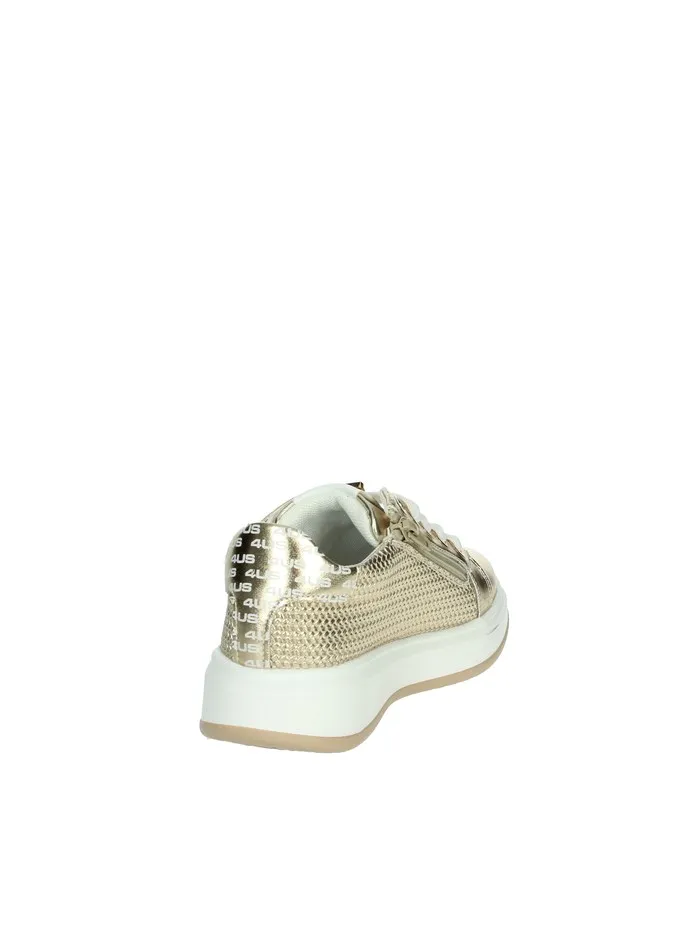 4US PACIOTTI  SNEAKERS BASSA 42701 ORO