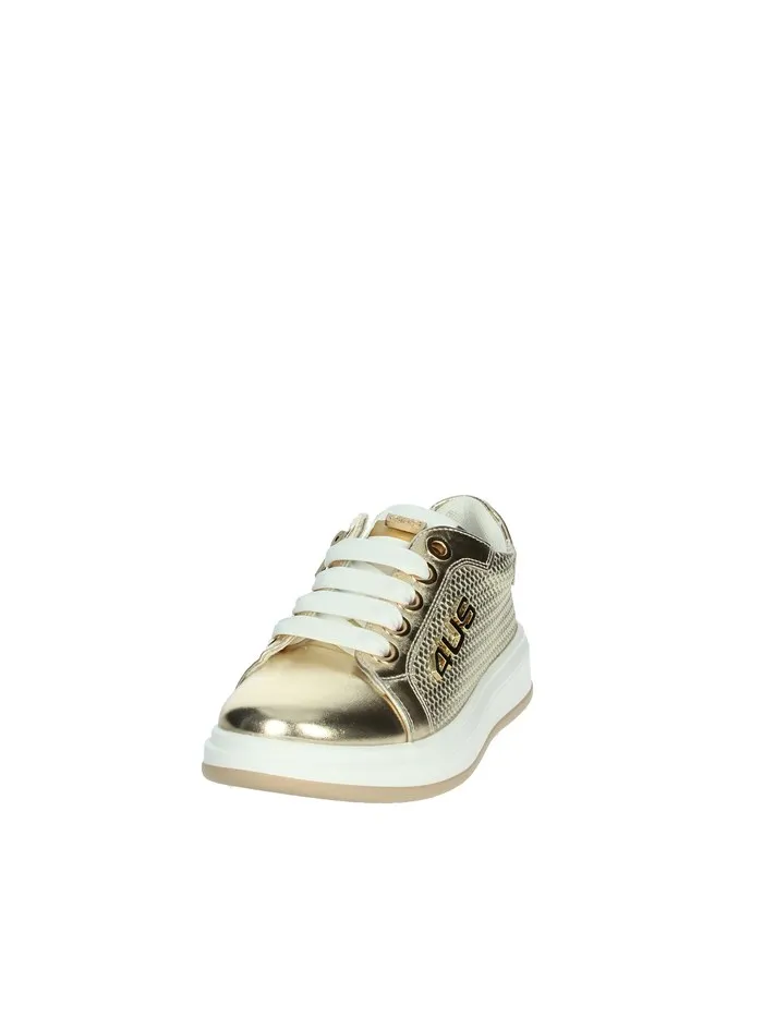 4US PACIOTTI  SNEAKERS BASSA 42701 ORO