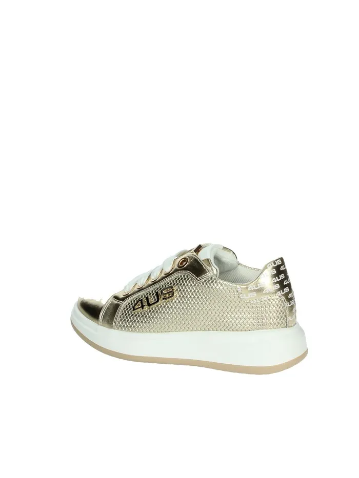 4US PACIOTTI  SNEAKERS BASSA 42701 ORO