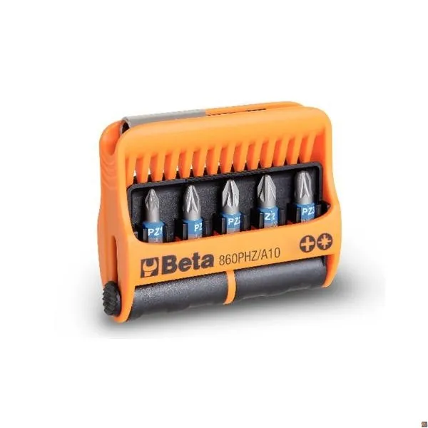 860PHZ/A10 - 10 INSERTI CON PORTAINSERTI MAGNETICO - BETA UTENSILI 008600910