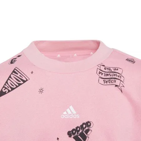 Adidas Felpa Bambina Brand Love