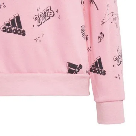Adidas Felpa Bambina Brand Love