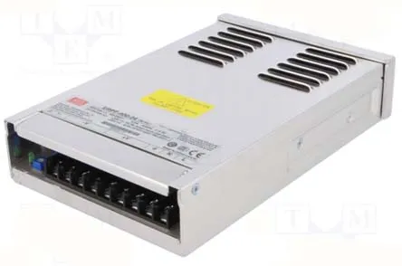 Alimentatore switching MEAN WELL ERPF-400-48, 398W, ingresso 127 → 370 V dc, 90 → 264 V ac, uscita 48V