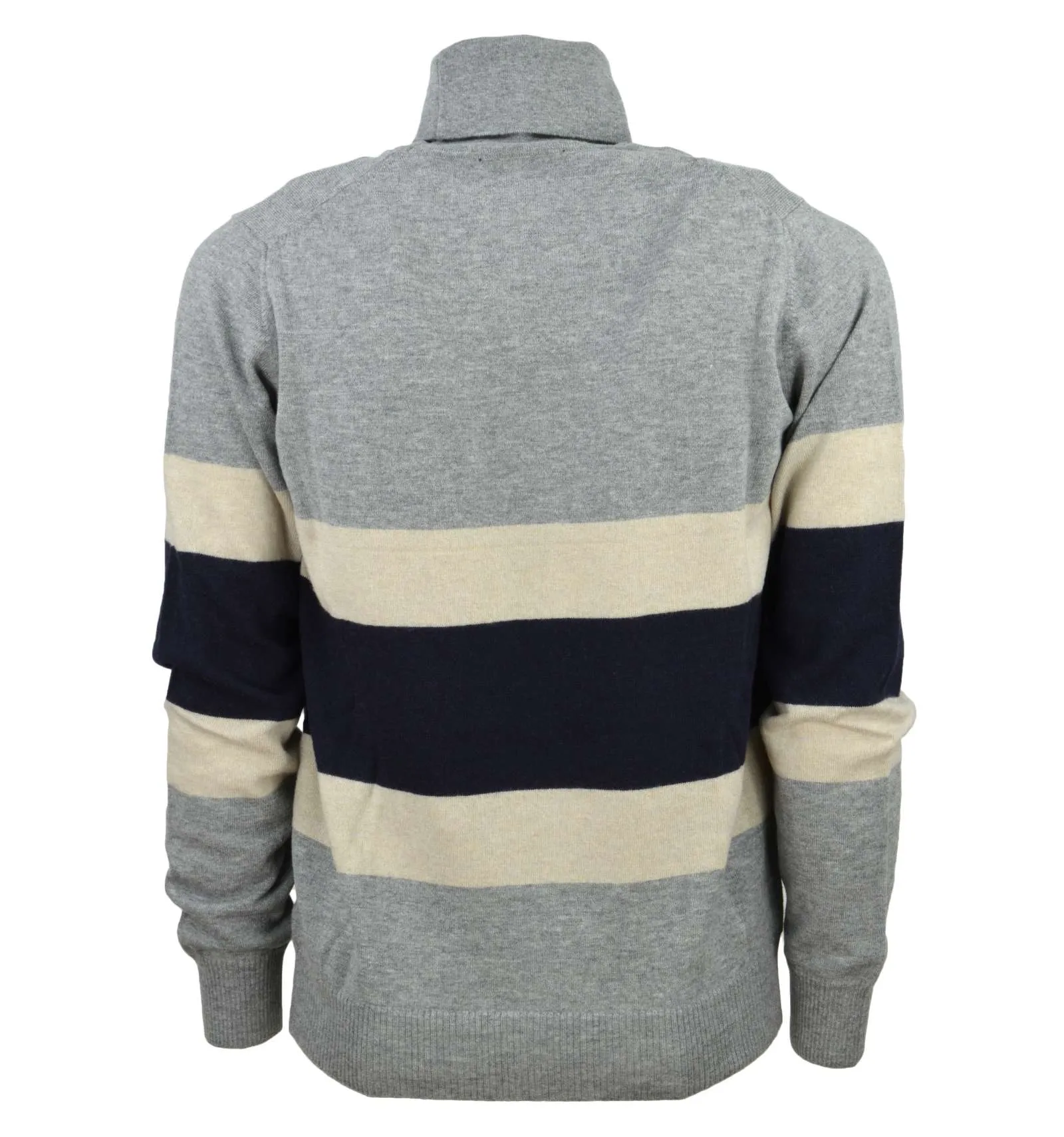 ALPHA uomo maglia pullover dolcevita fantasia AU-5245G 2103 GRIGIO