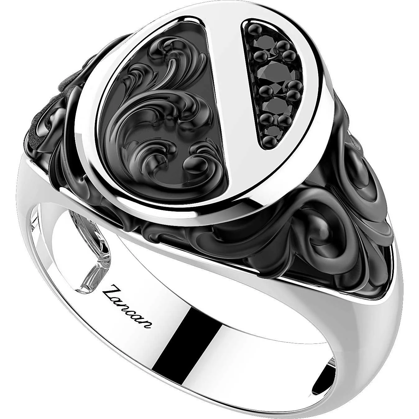 anello uomo gioielli Zancan Gotik