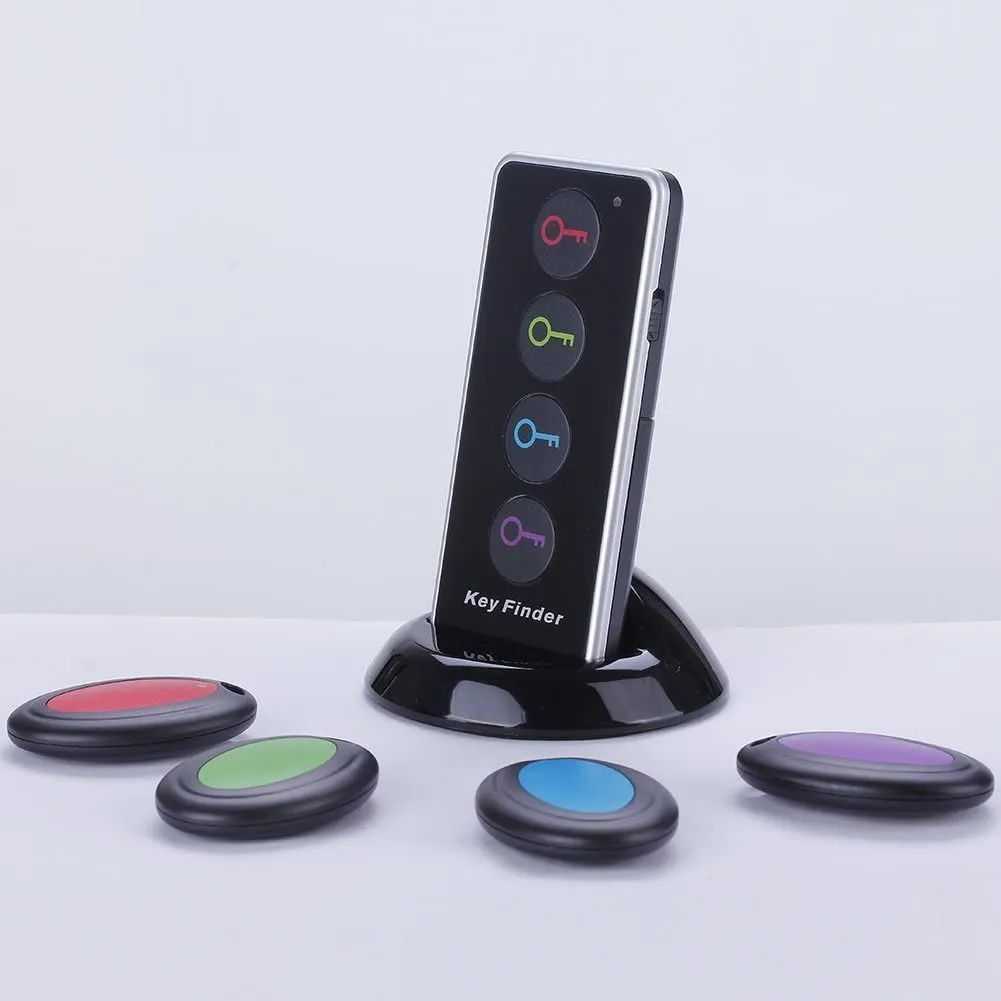 Apore Cerca Chiavi Key Finder Localizzatore Oggetto portafoglio Locatore Pet animale inseguitore LED Controllo Remoto 1 telecoma