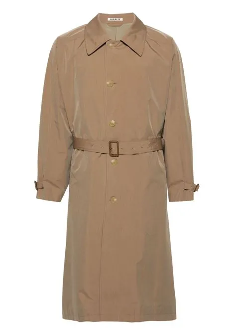 AURALEE CAPPOTTO CHAMBRAY SOUTIEN COLLAR