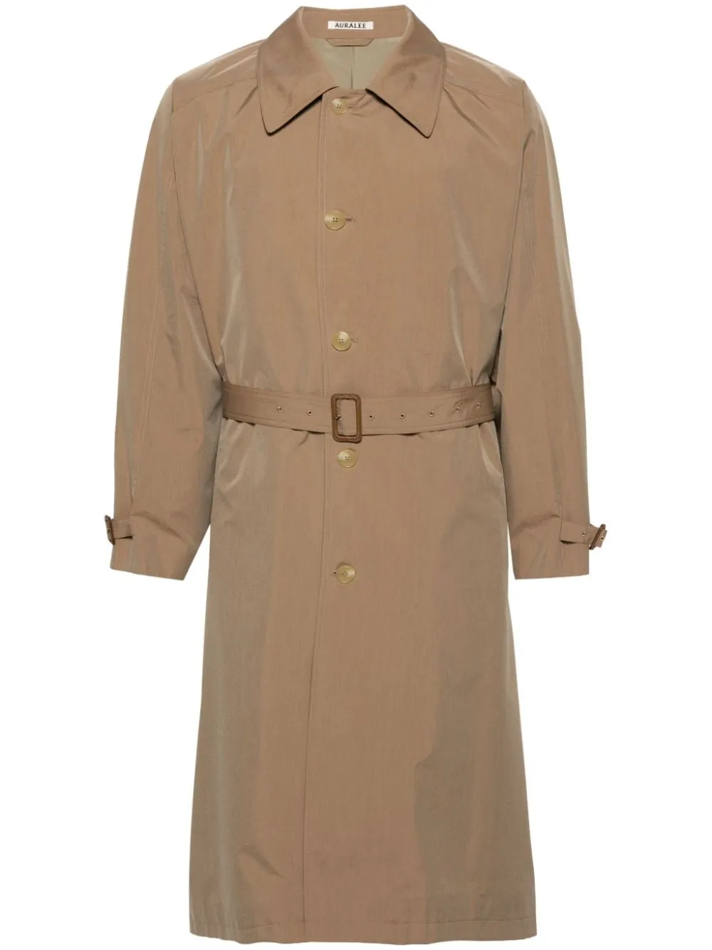 AURALEE CAPPOTTO CHAMBRAY SOUTIEN COLLAR