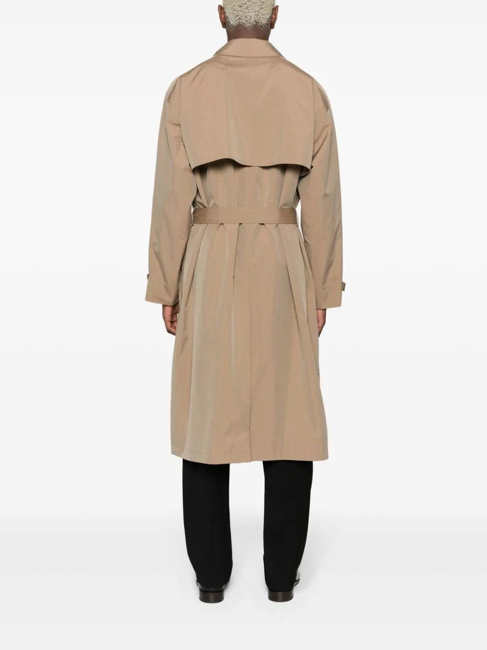 AURALEE CAPPOTTO CHAMBRAY SOUTIEN COLLAR