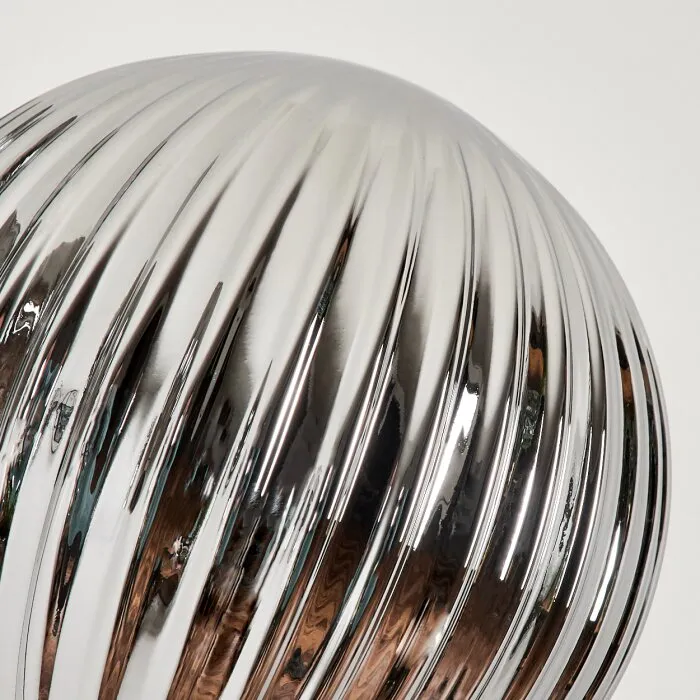Bernado Lampada da terra - Vetro 15 cm Grigio fumo, 3-Luci
