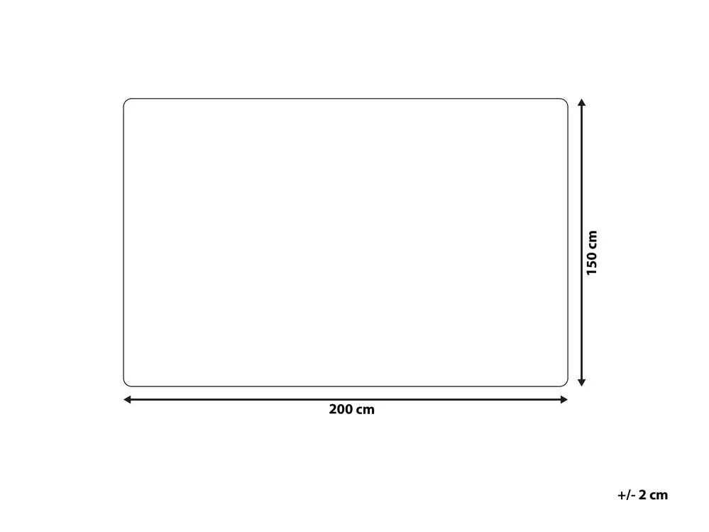 Blanket CHAAB 150 x 200 cm Off-White