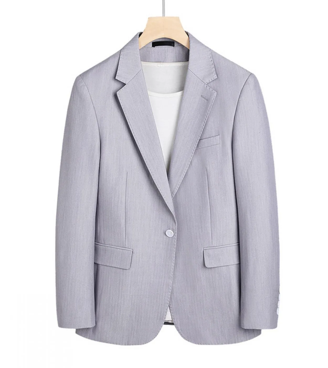 Blazer formali da sposa per uomo Blazer elegante ed elegante Hombre Giacca da blazer floreale scozzese a righe di grandi dimensi