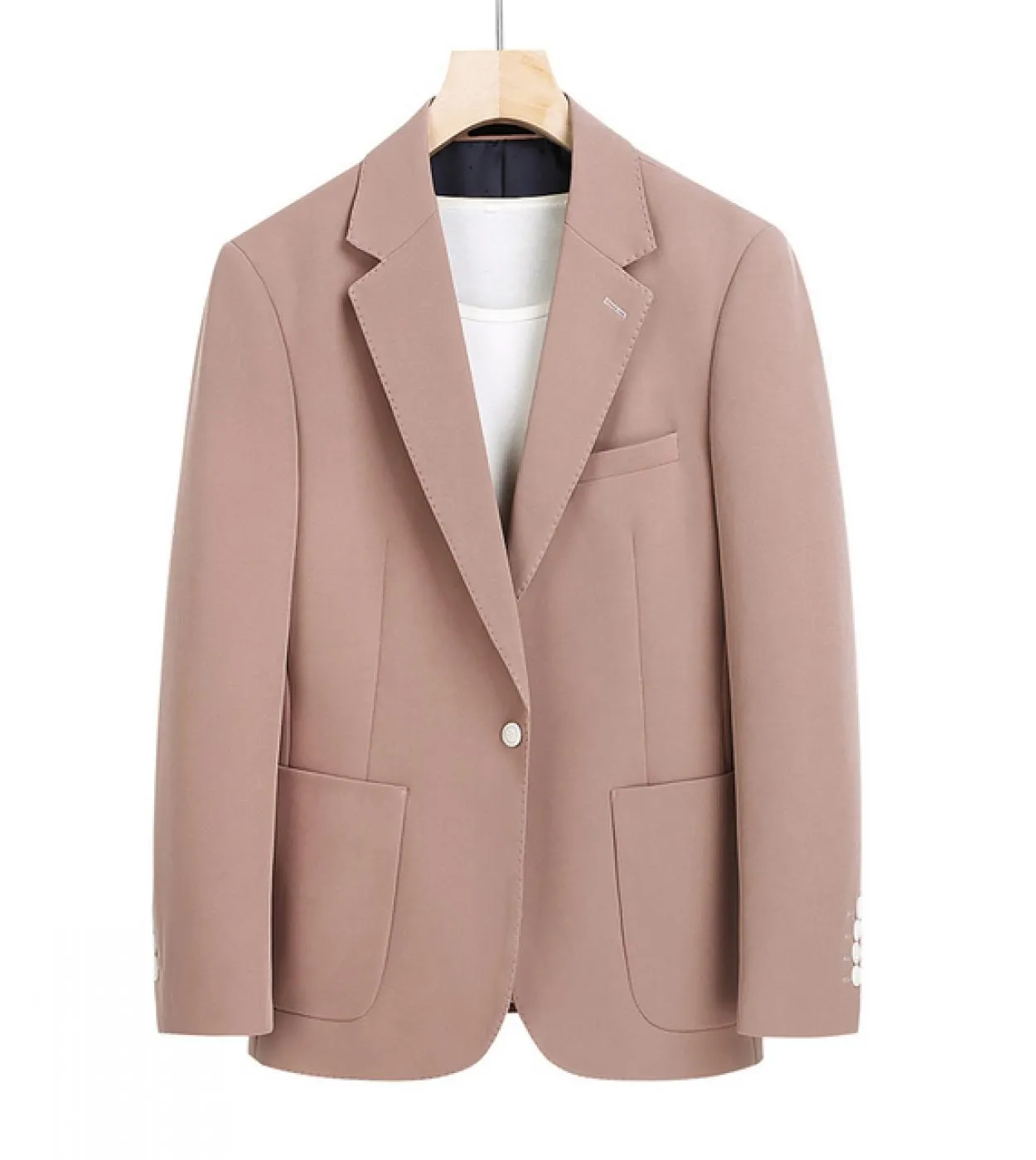 Blazer formali da sposa per uomo Blazer elegante ed elegante Hombre Giacca da blazer floreale scozzese a righe di grandi dimensi