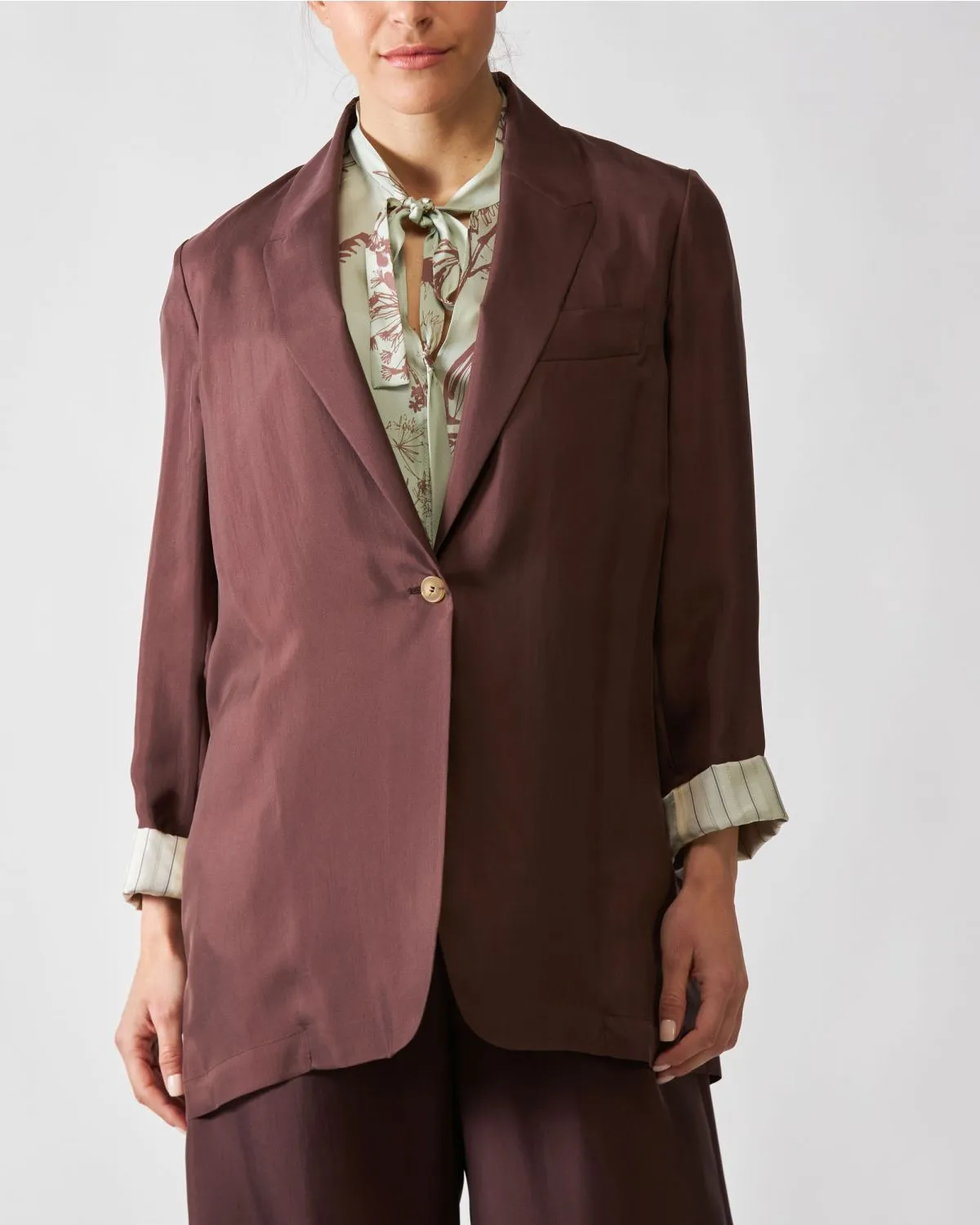 Blazer Monopetto Cioccolato