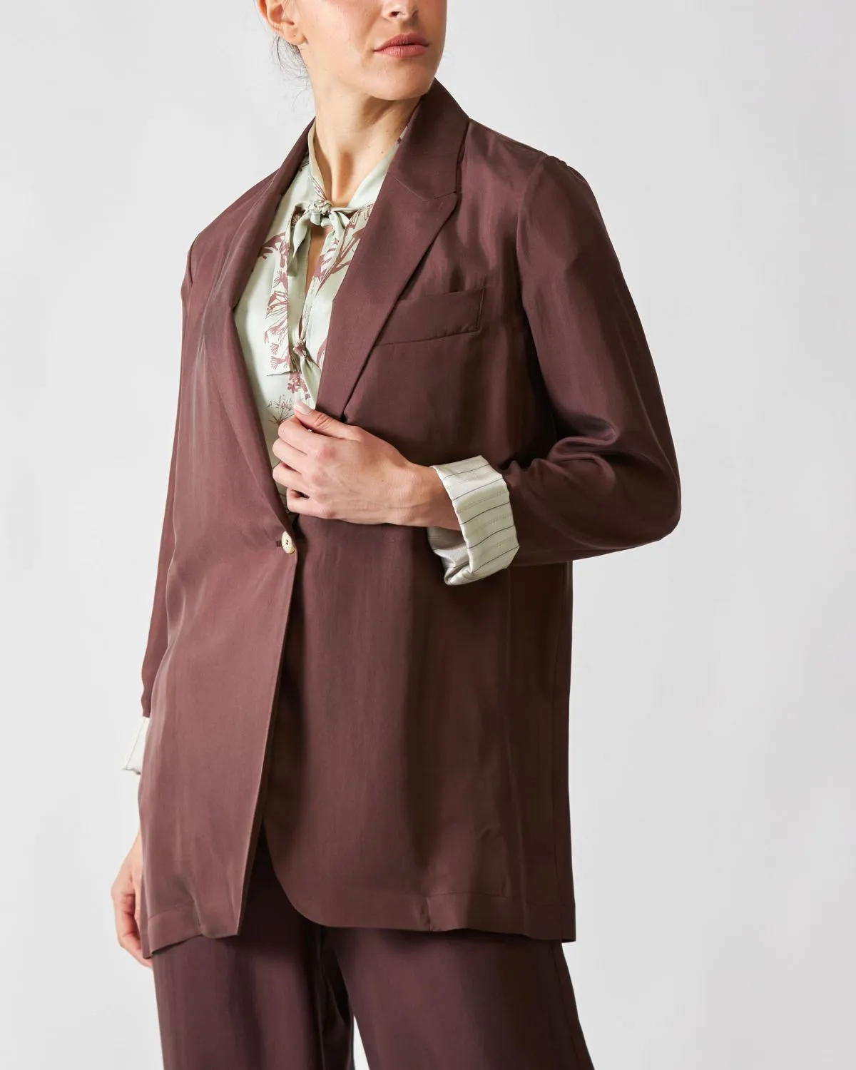 Blazer Monopetto Cioccolato