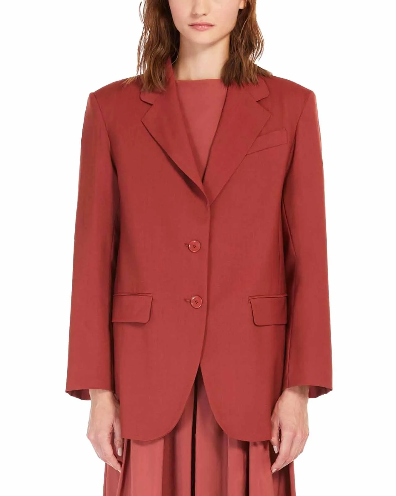 Blazer Veber lana ruggine