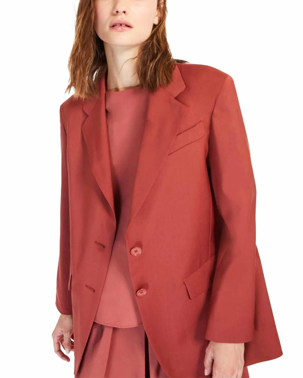 Blazer Veber lana ruggine