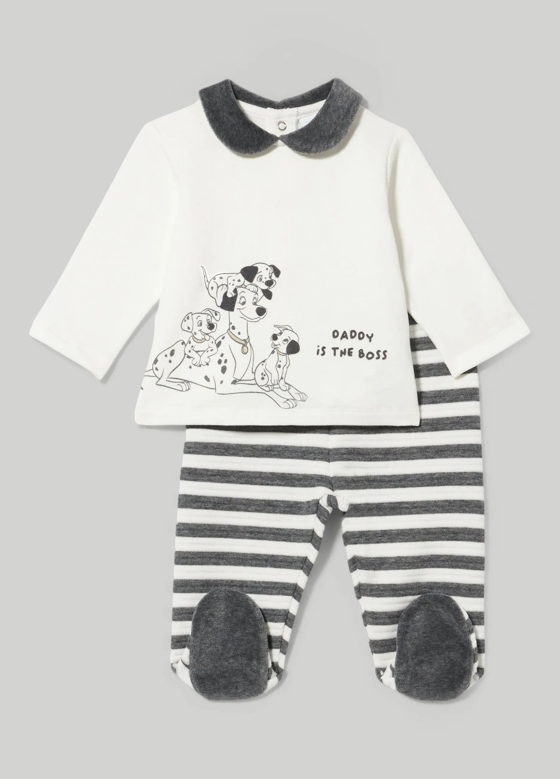 BLUKIDS  Set in misto cotone neonato