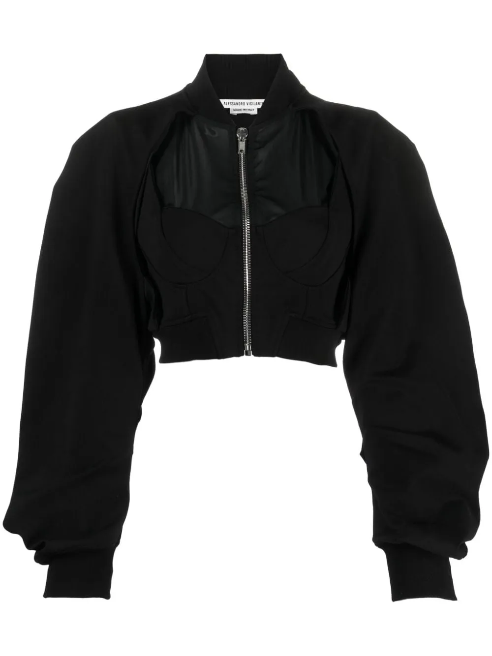 bomber crop