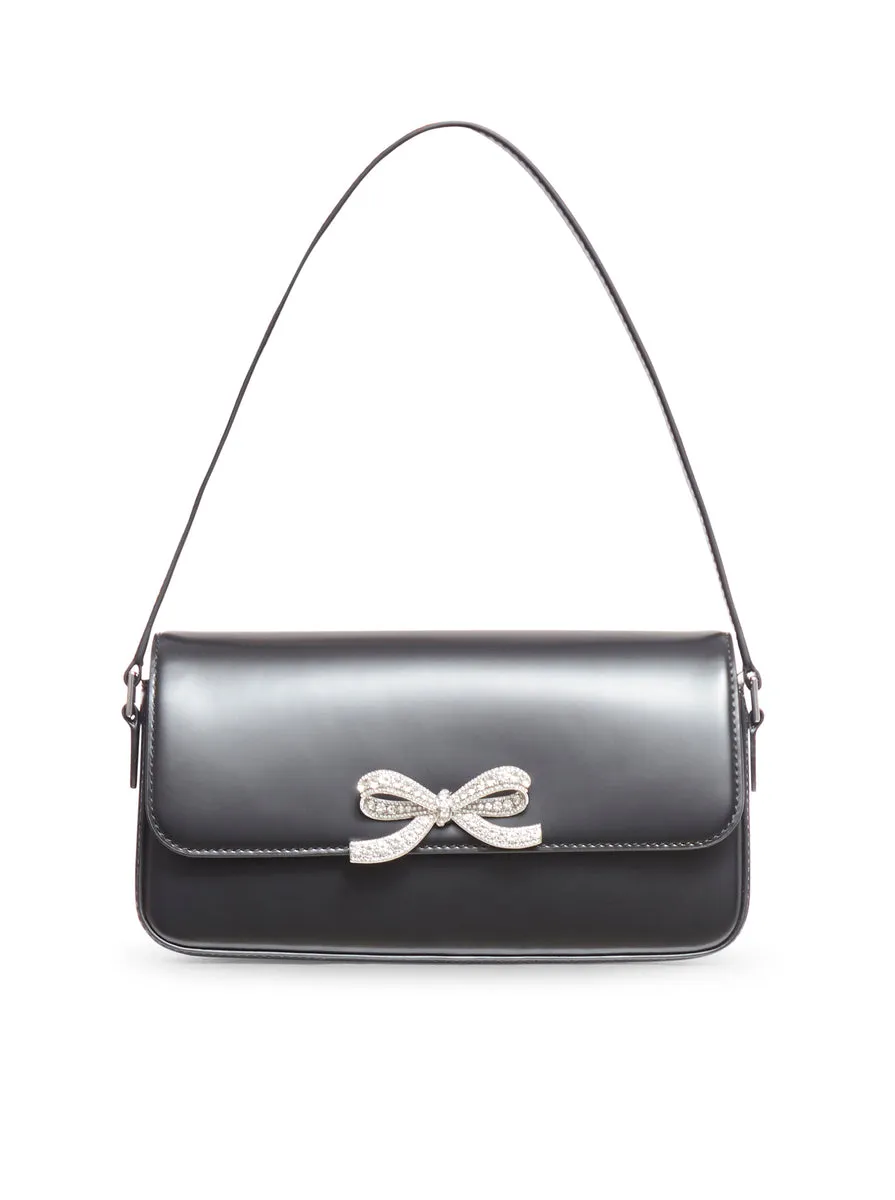 Borsa a spalla con fiocco