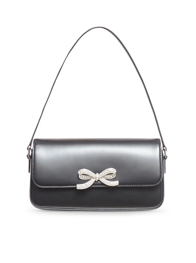 Borsa a spalla con fiocco