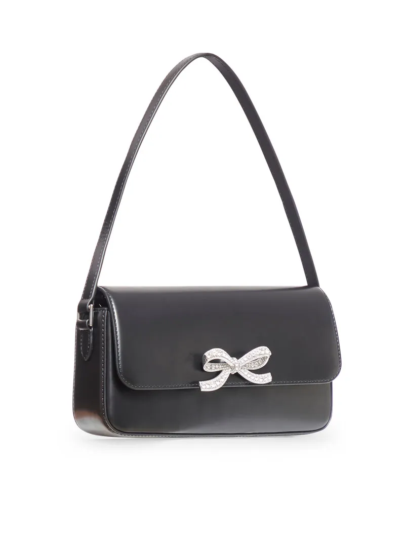 Borsa a spalla con fiocco