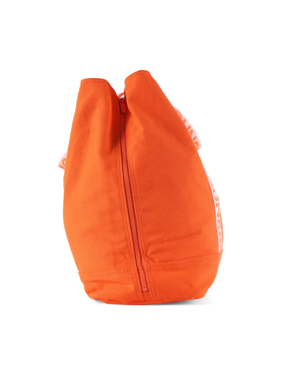 Borsa grande in canvas con stampa logo