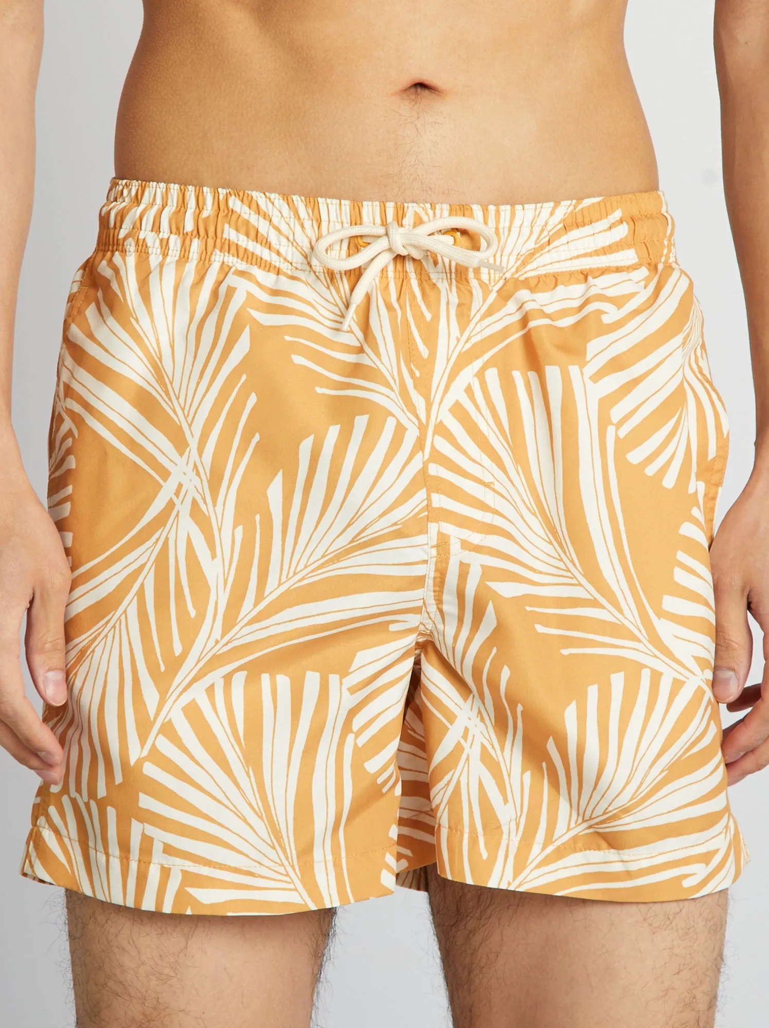 Boxer mare con motivi - GIALLO