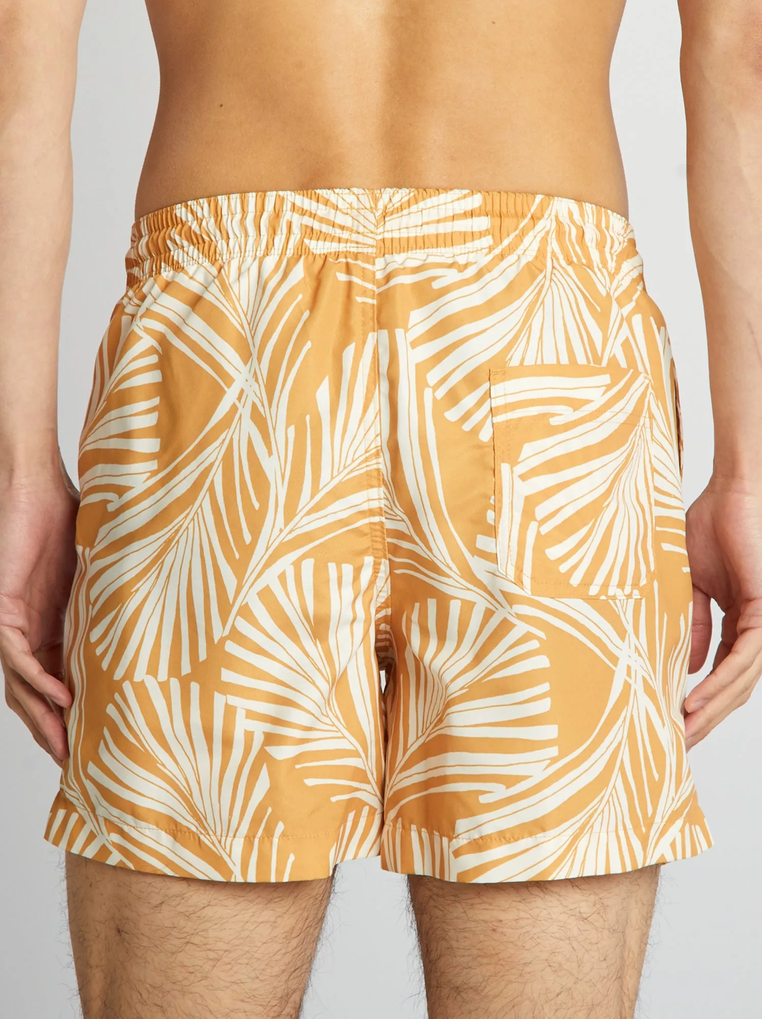Boxer mare con motivi - GIALLO