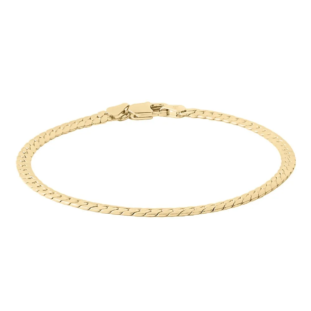 Bracciale Catena Golden Dream Placcato Oro Giallo 18 cm 1666988