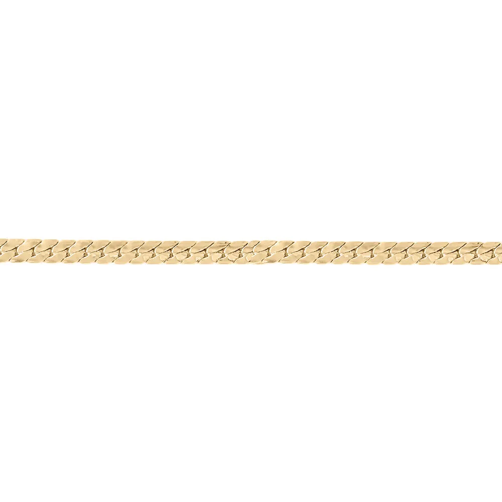 Bracciale Catena Golden Dream Placcato Oro Giallo 18 cm 1666988