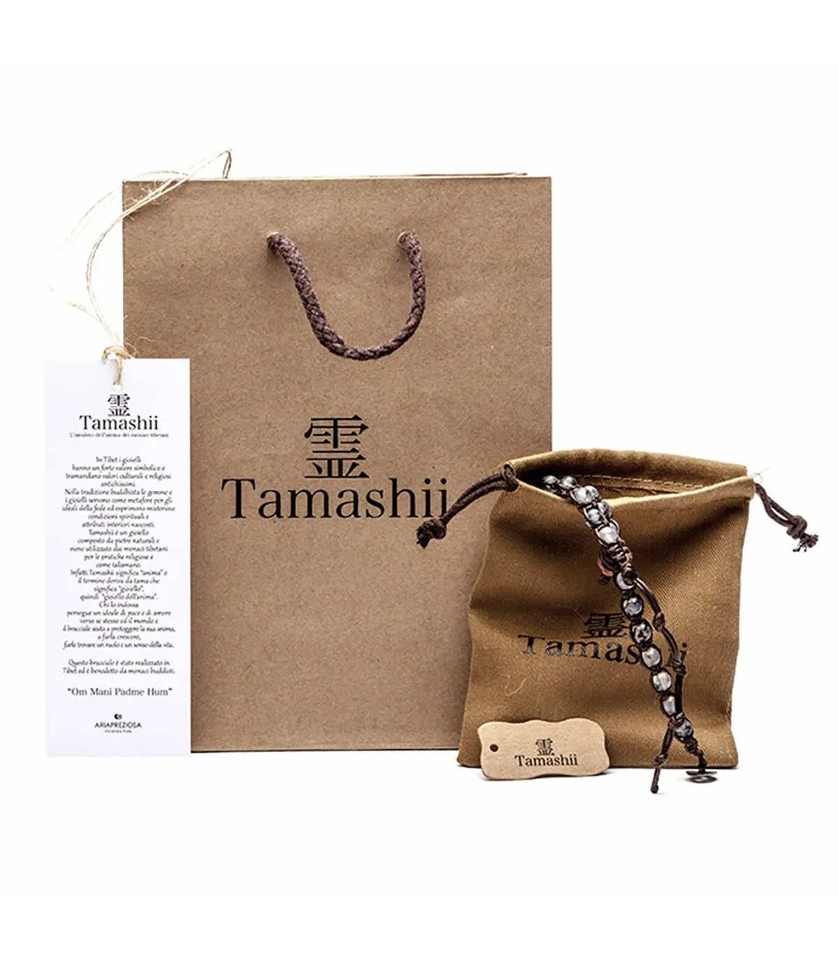 Bracciale Tamashii Tibet Giada Verde Unisex BHS900-197