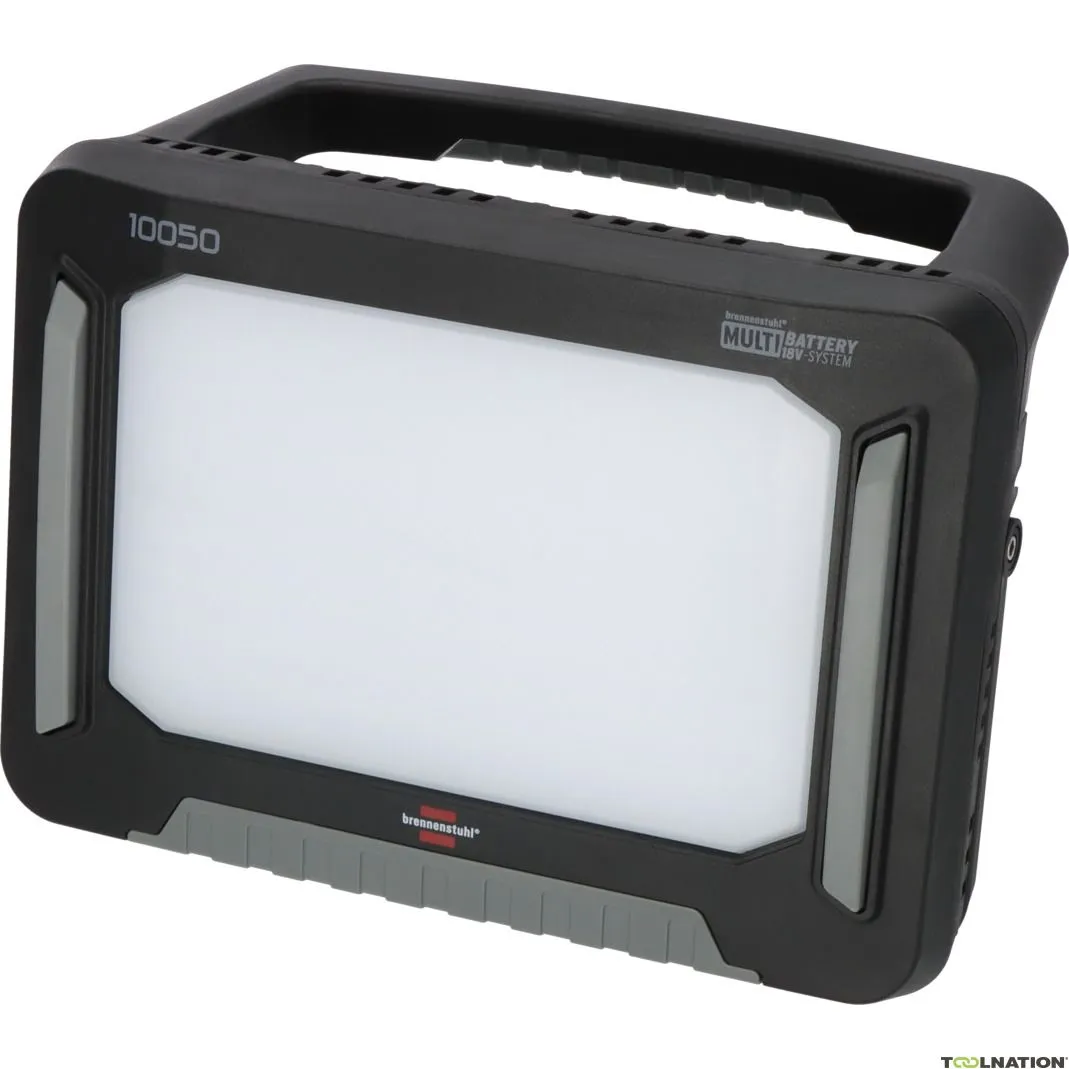Brennenstuhl 1173700001 Lampada da costruzione ibrida Multi Battery LED 10050 MH compatibile con le batterie da 18V di 11 produt