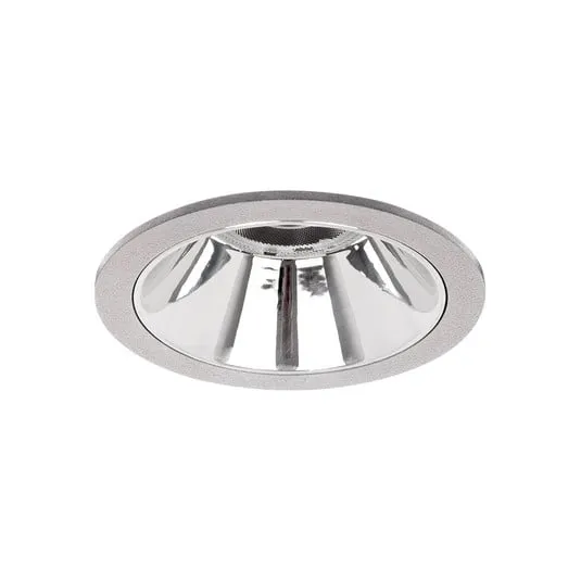 BRUMBERG Apollo Mini, riflettore liscio, rotondo, 3.500 K, argento