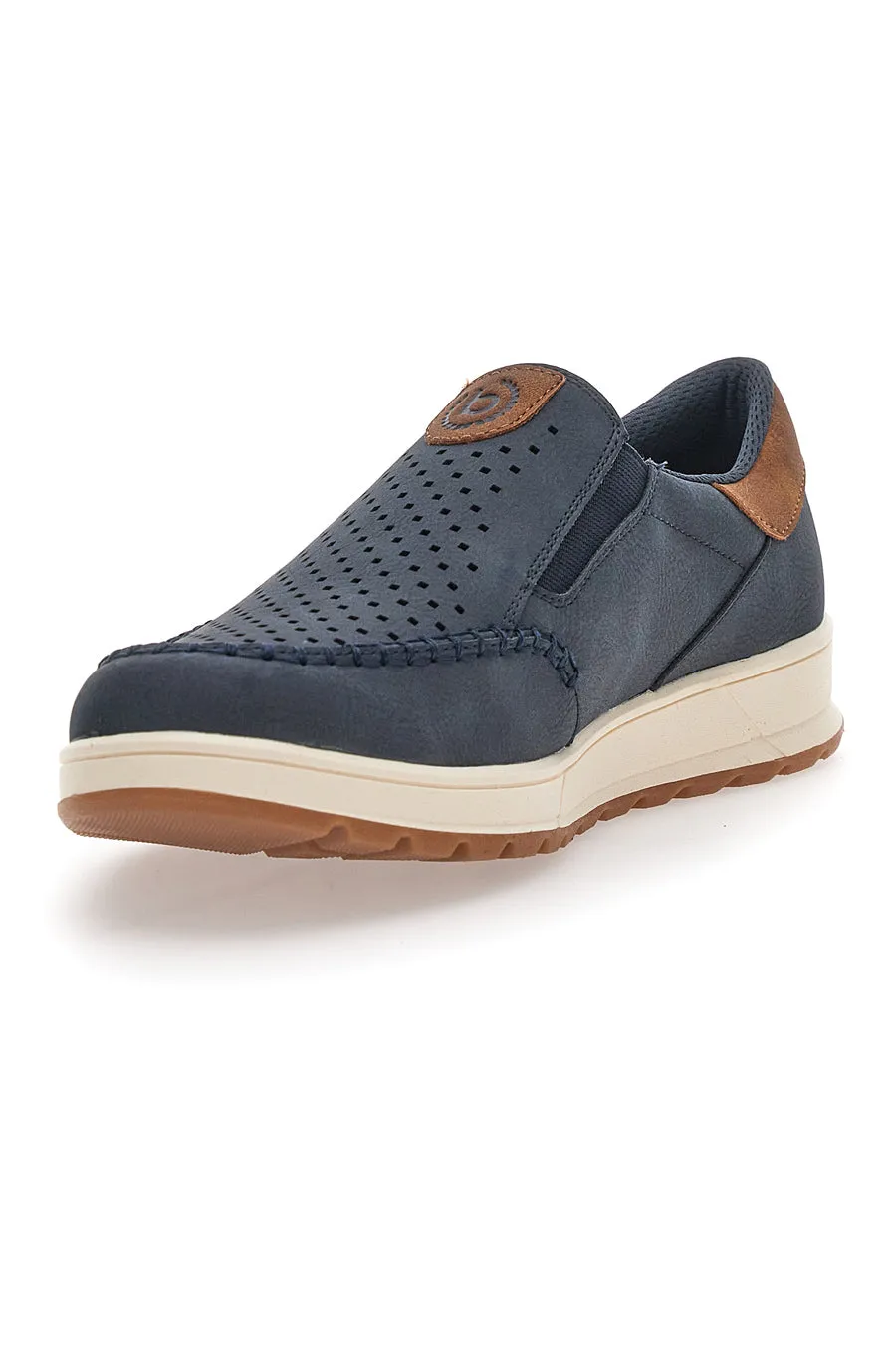  BUGATTI Sneakers Slip-on Blu Bugatti 331AFB67