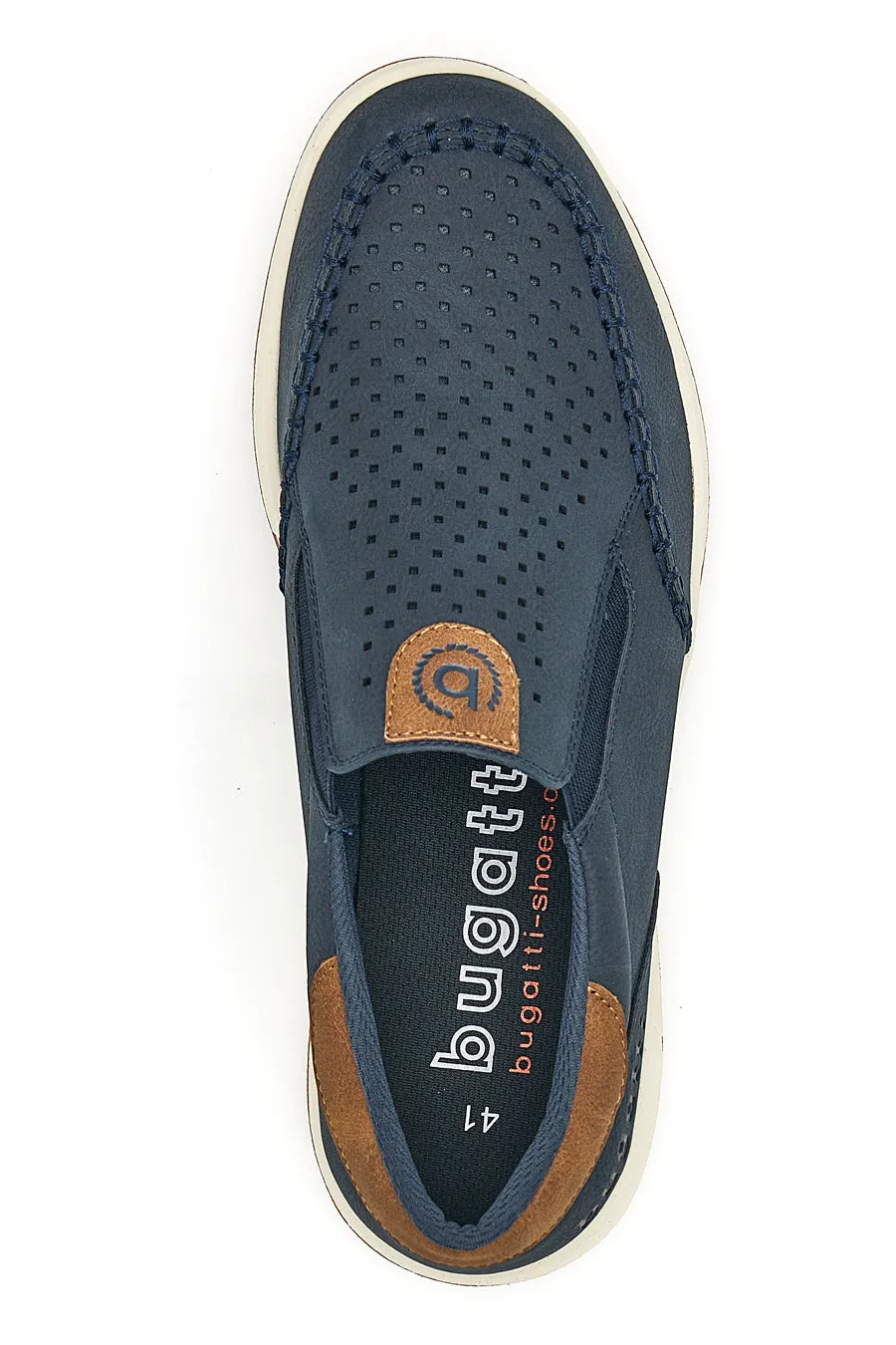   BUGATTI Sneakers Slip-on Blu Bugatti 331AFB67