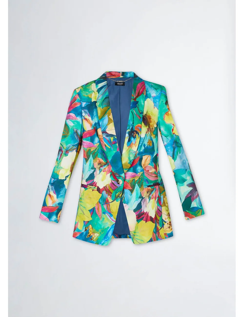 CA4429 GIACCA DONNA A FIORI LIU JO BLAZER FANTASIA WOMAN COLORATO GIACCHE FIORE