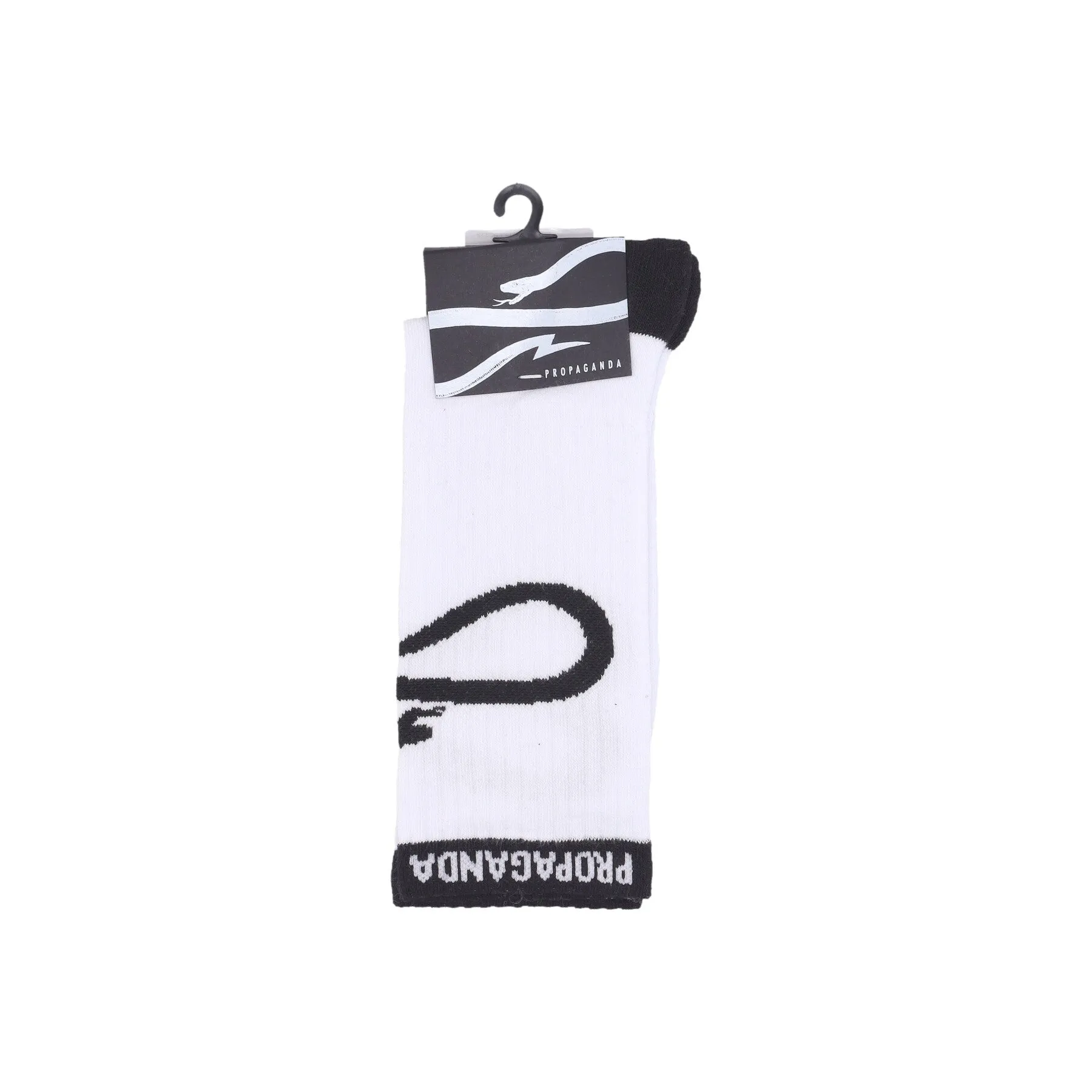 Calza Media Uomo Logo Spin Socks White