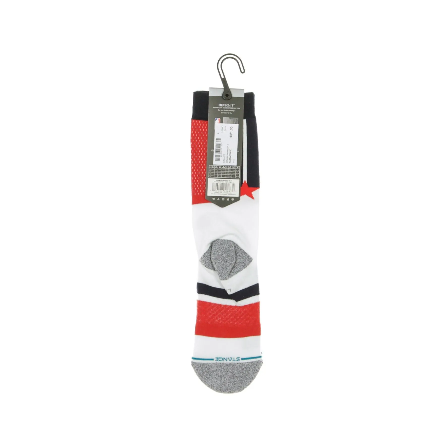 Calza Media Uomo Wizards Shortcut 2 Red