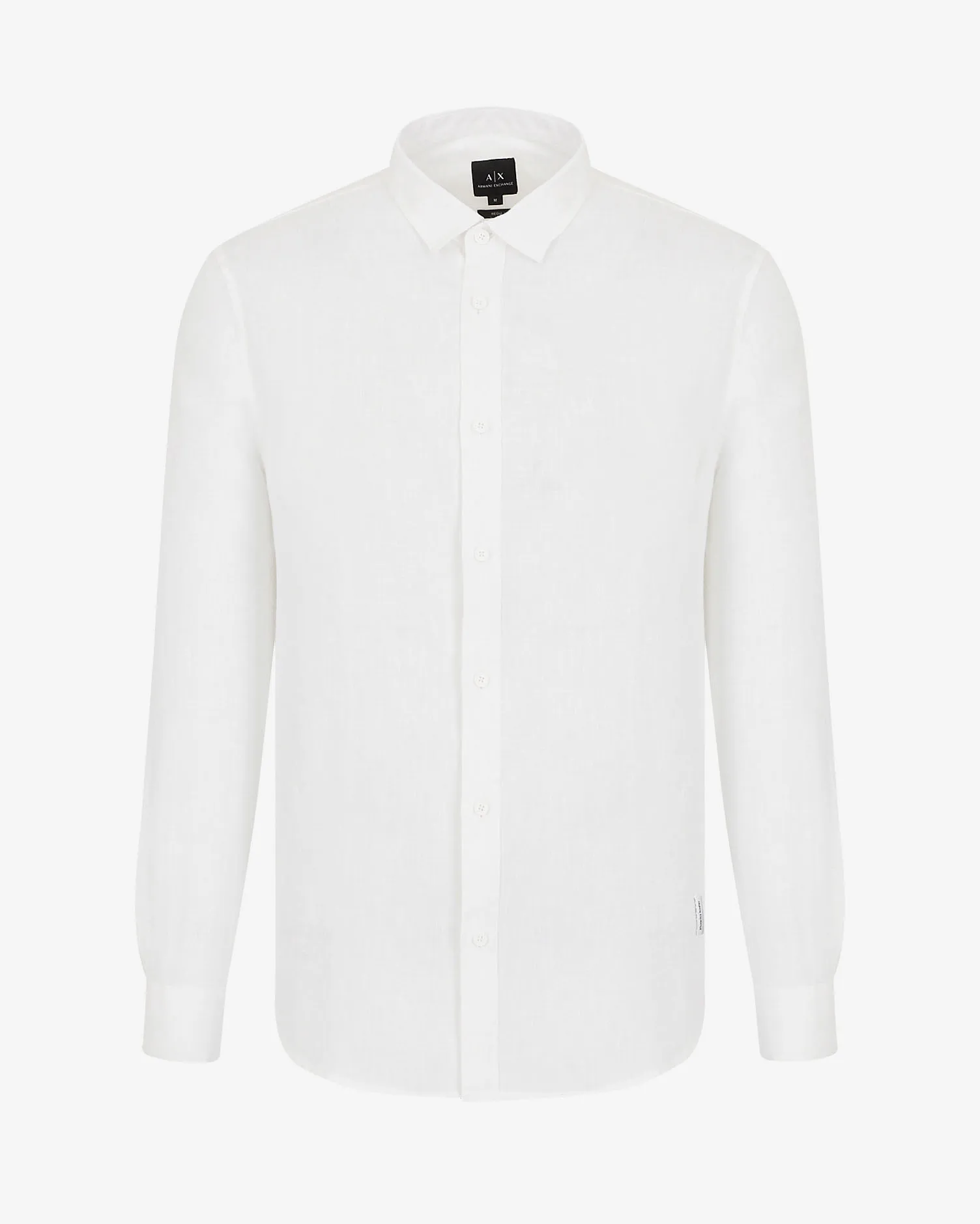 Camicia bianca in puro lino
