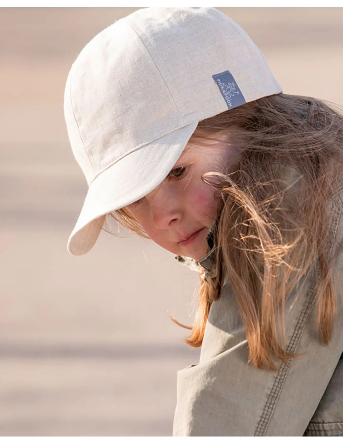 CAPPELLO BIMBI E ADULTI IN 100% LINO "CAP"