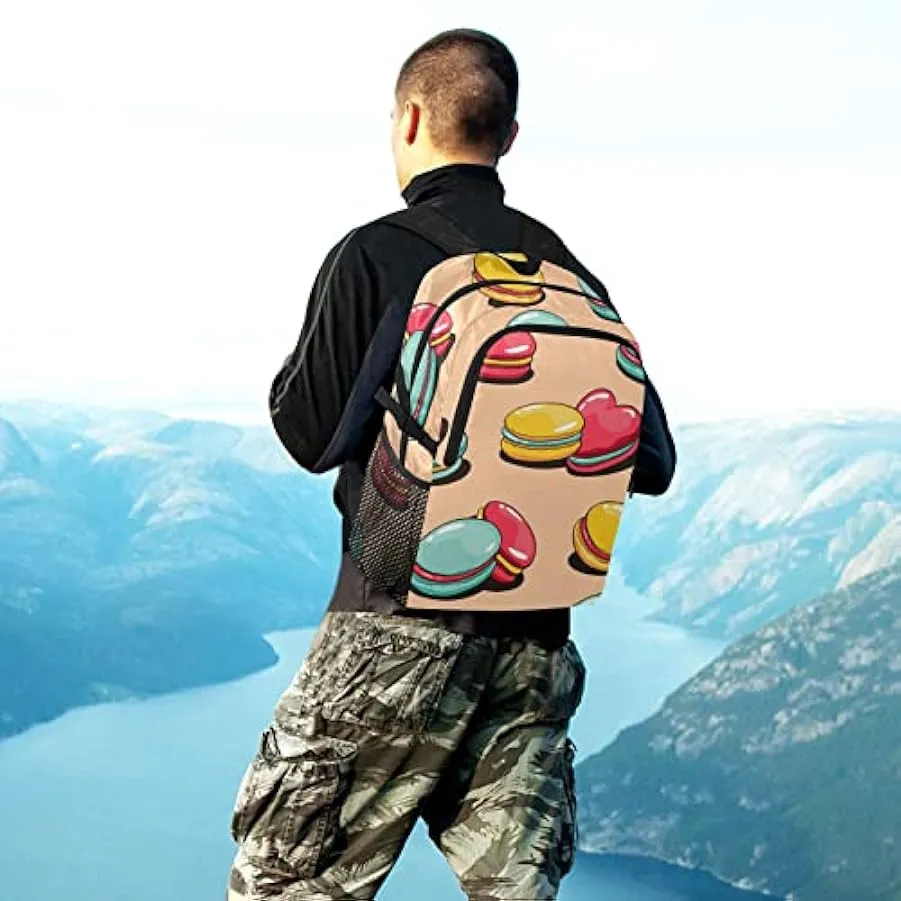 Cartone animato amaretti leggero pieghevole escursionismo zaino 22L borsa da viaggio casual zaino per arrampicata campeggio escu