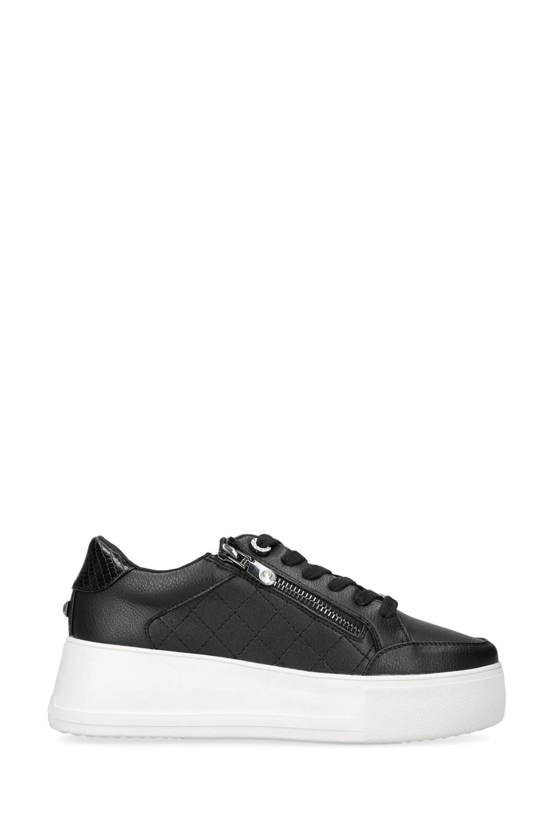 Carvela Jive - Scarpe da ginnastica trapuntate con zip