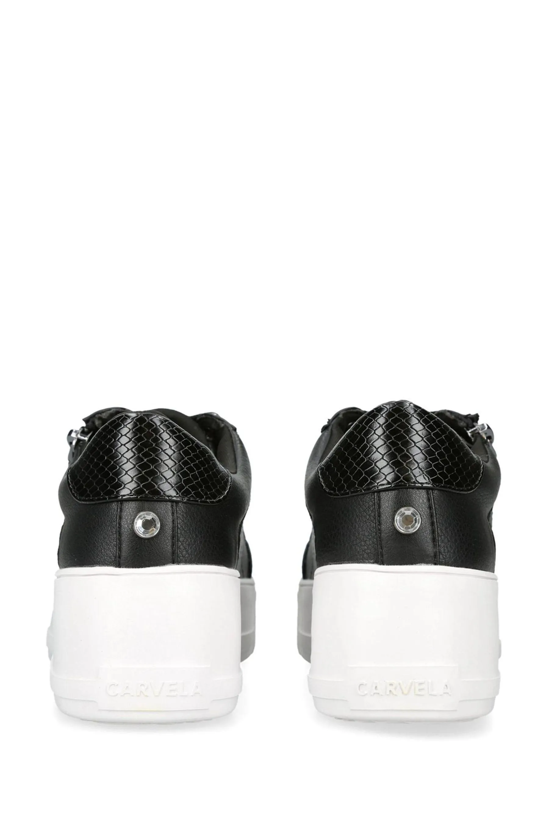 Carvela Jive - Scarpe da ginnastica trapuntate con zip