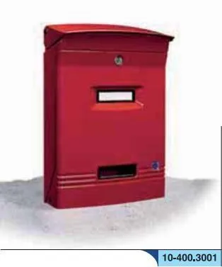 Cassetta postale Gioiosa ROSSO RAL 3001 