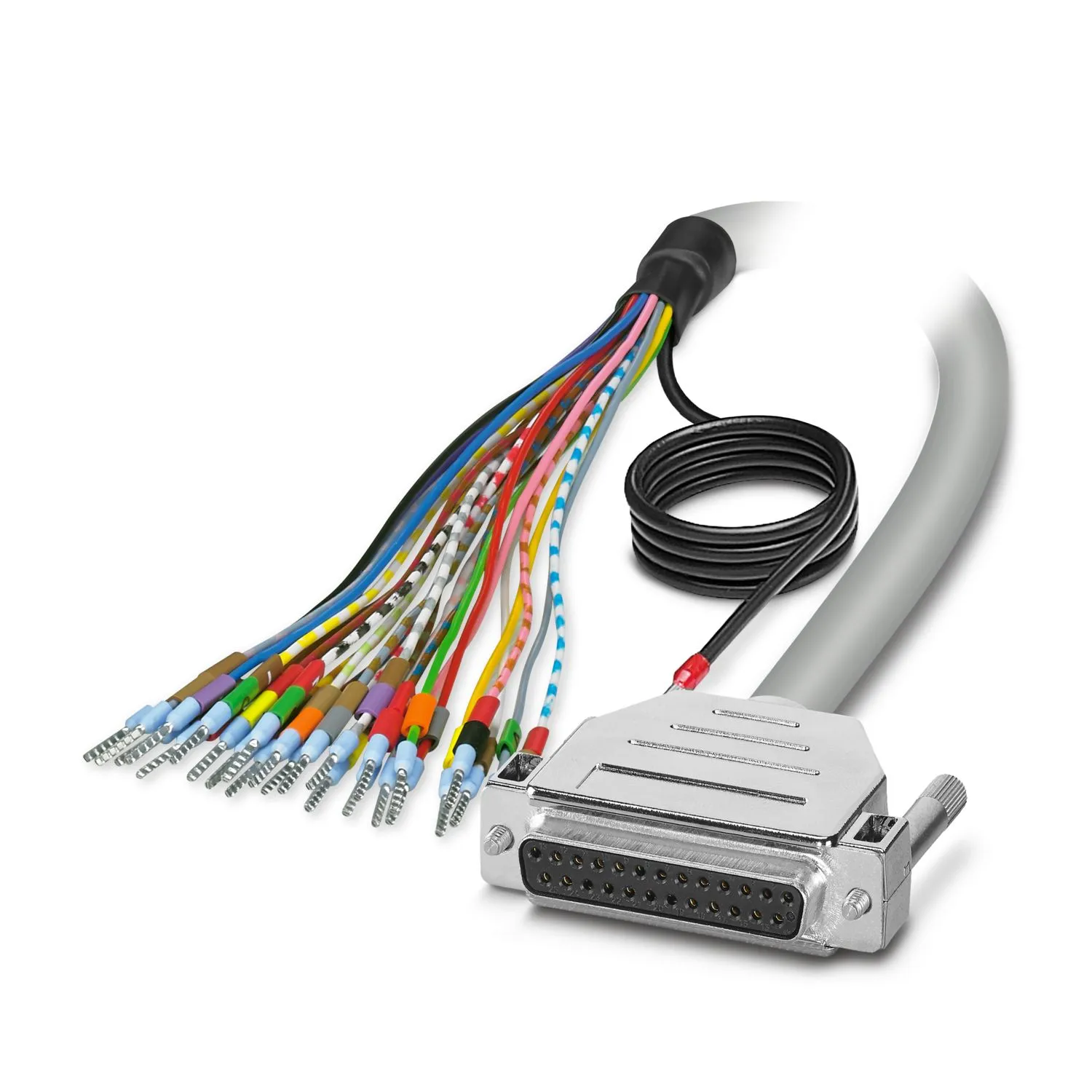 Cavo Phoenix Contact D-sub a 25 pin/Senza terminazione, lungh. 3m