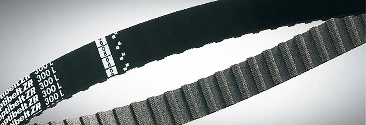Cinghia sincrona OPTIBELT, 66 denti, passo 12.7mm, dimensioni 838mm x 25.4mm, in Gomma