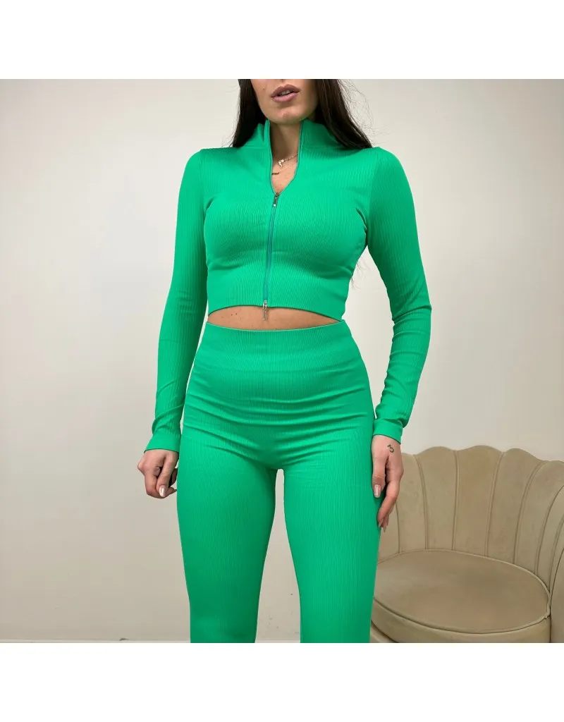 CO ORD SET GINNICO VERDE