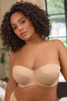 Color carne  - F-K - Ultimate Support - Reggiseno multiposizione leggermente imbottito senza spalline