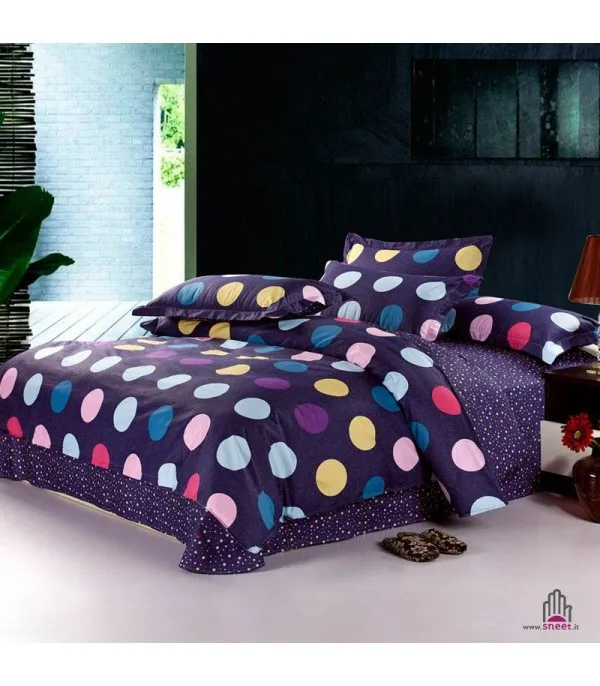 Completo Letto Pois purple - Dream Shop